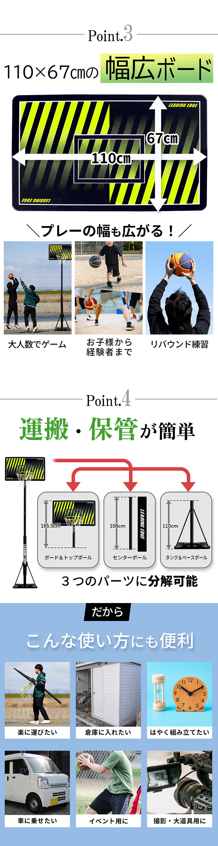 バスケットゴーST3
