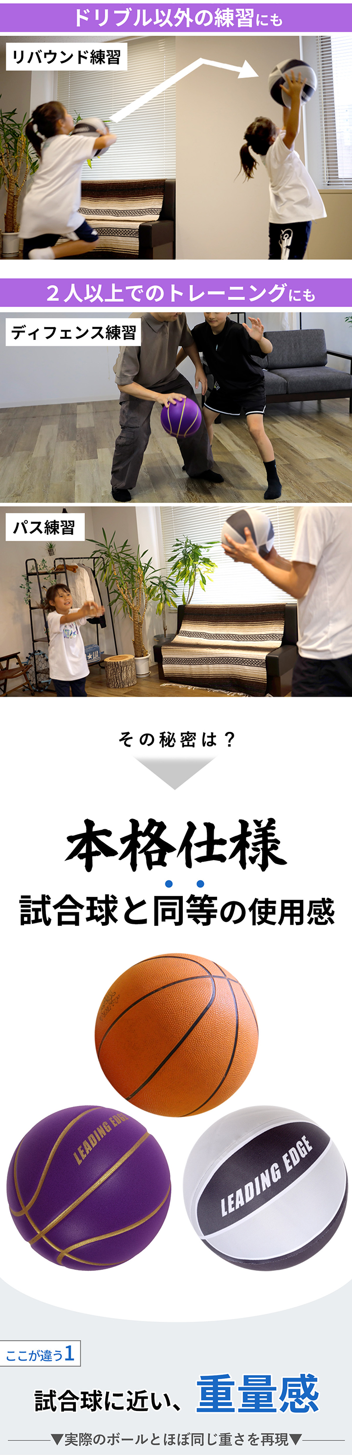 サイレントボール 静音ボール バスケットボール
