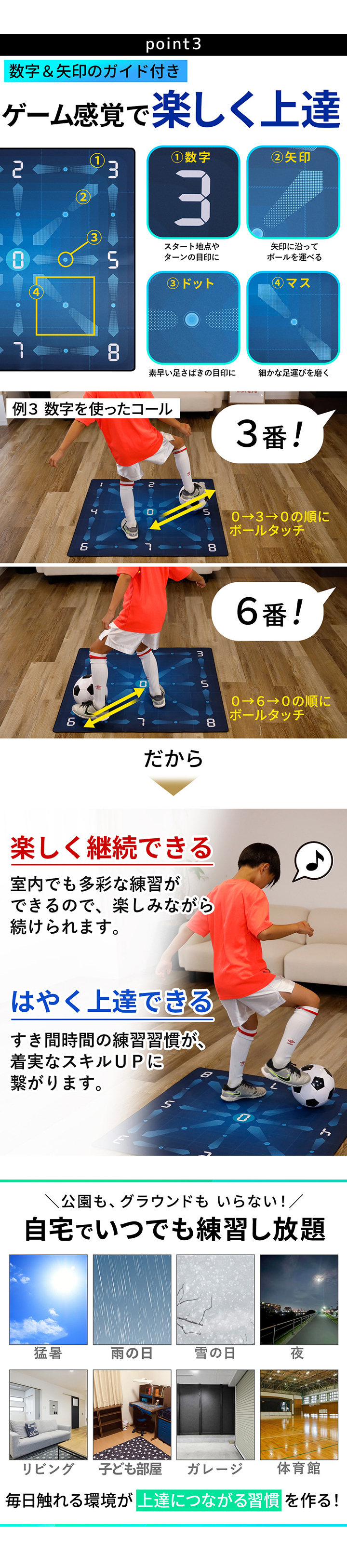サッカー マット
