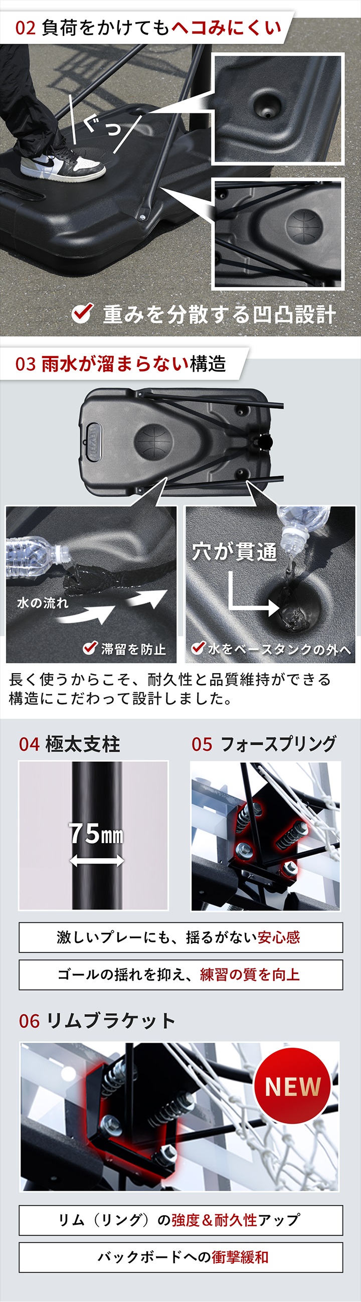 バスケットゴールDX2