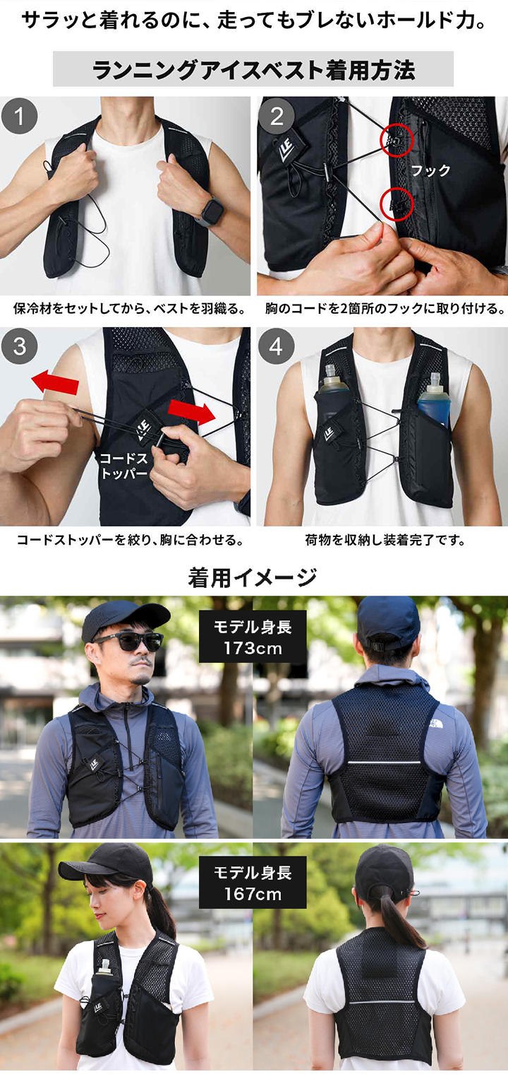ベスト着用方法