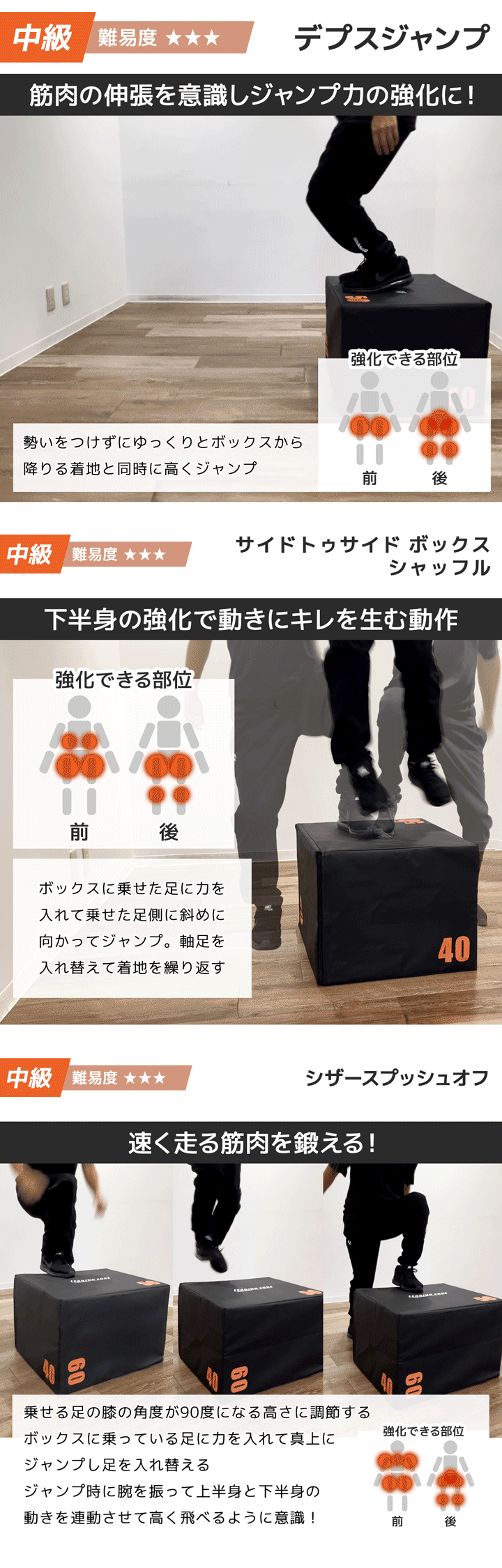 トレーニング中級