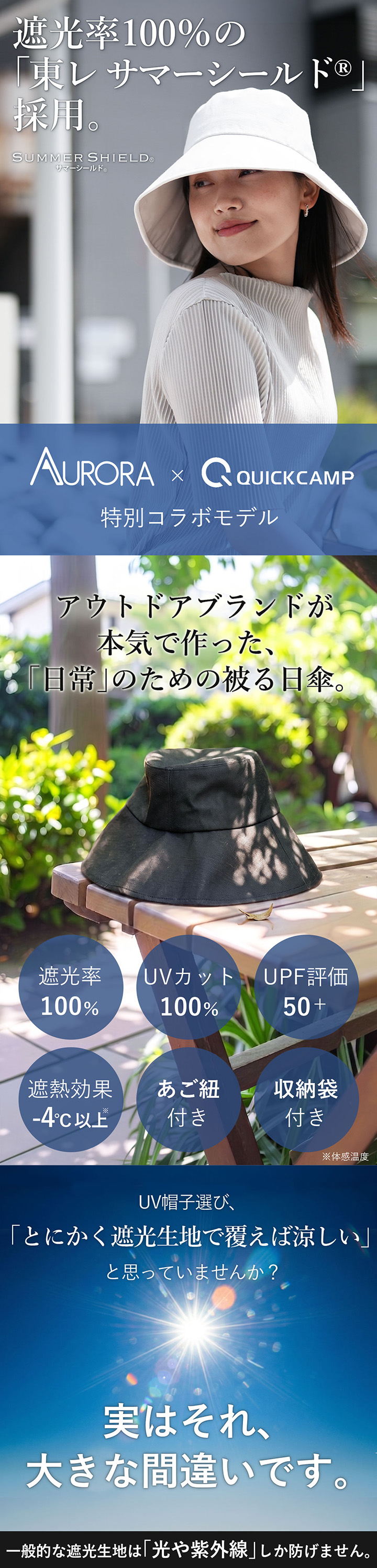 東レサマーシールド ハット