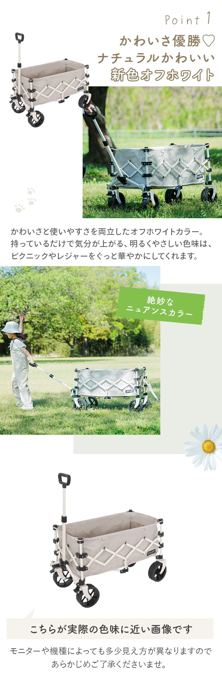 新色オフホワイト