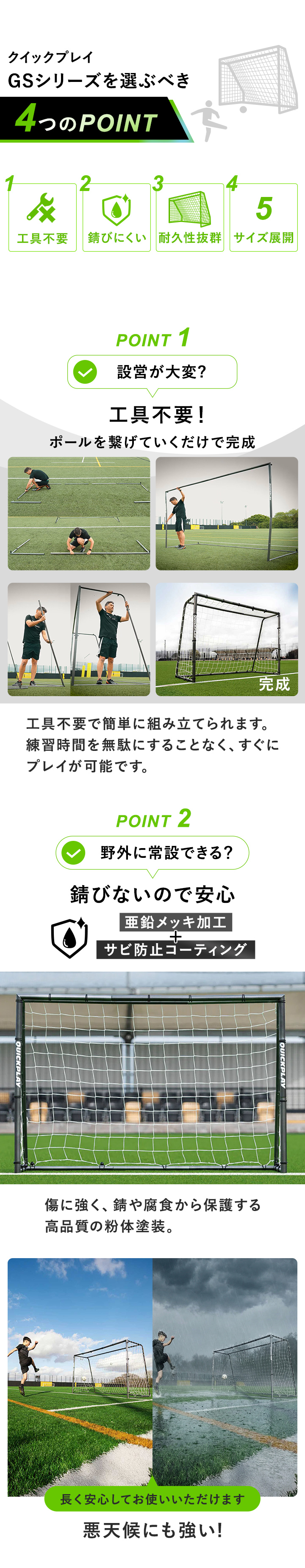 クイックプレイGSシリーズ