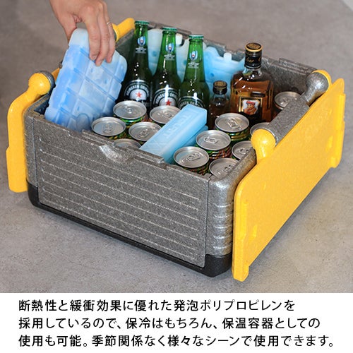 クラシック 折りたたみ クーラーボックス 23L ホワイト FB-classic WH
