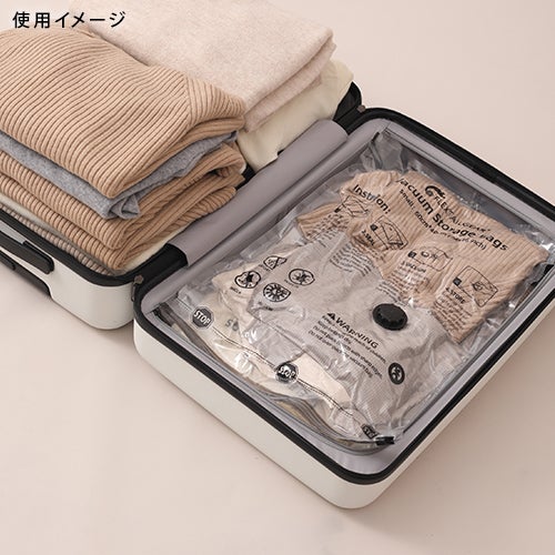 圧縮 収納袋 旅行 衣類 Sサイズ Mサイズ Lサイズ 各4枚セット 圧縮