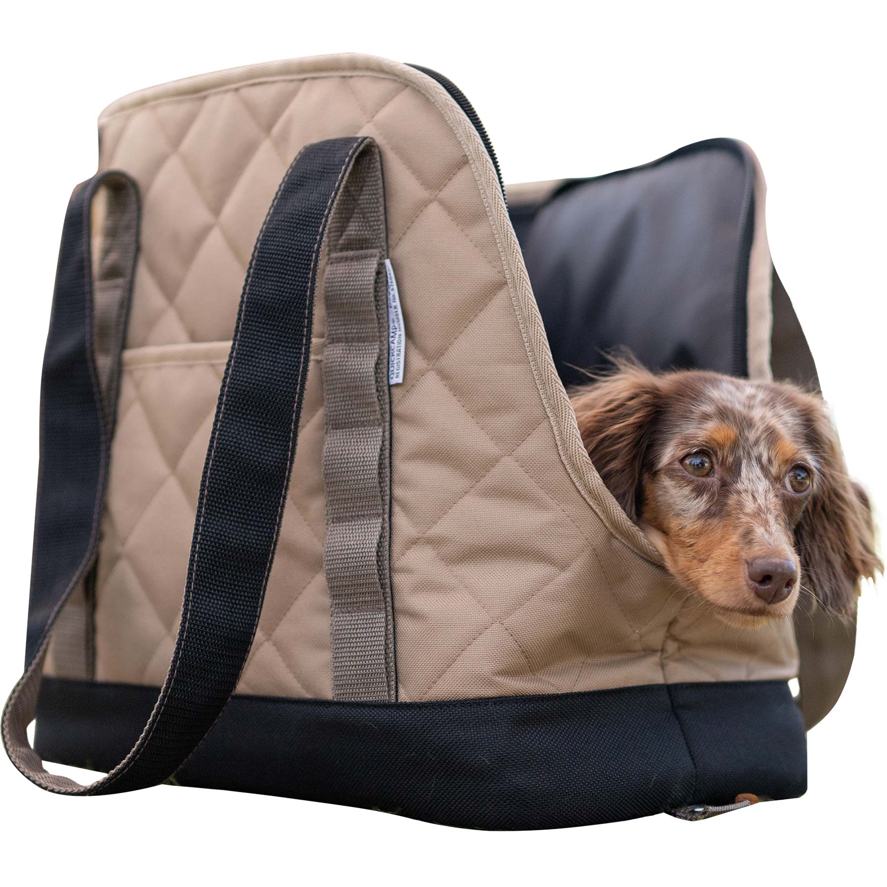 クイックキャンプ ドッグキャリーバッグ INNU-PCB 小型犬用 耐荷重10kg