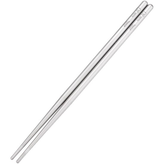 純チタン箸 23cm アウトドア クッキング用品 Ti5620 | YOCABITO