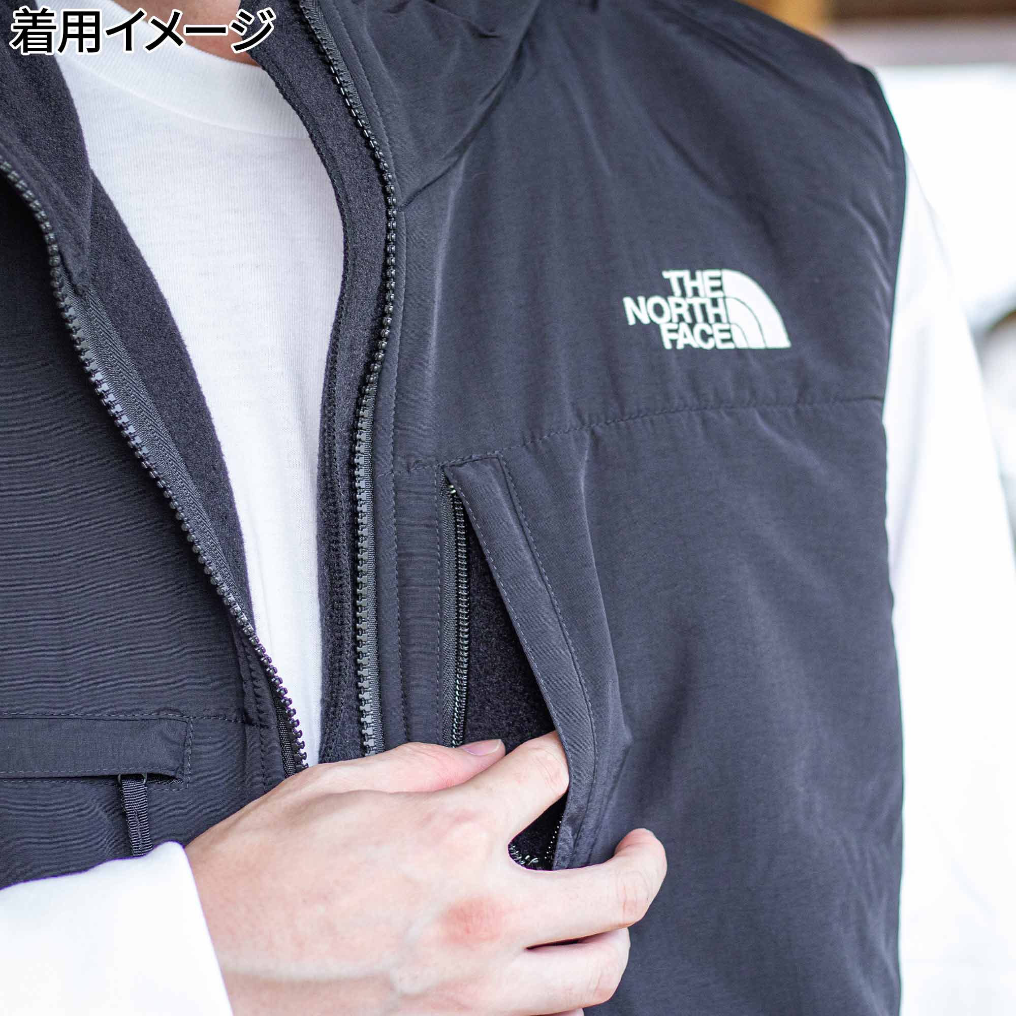 デナリベスト Denali Vest メンズ レディース ブラック NA72453 K