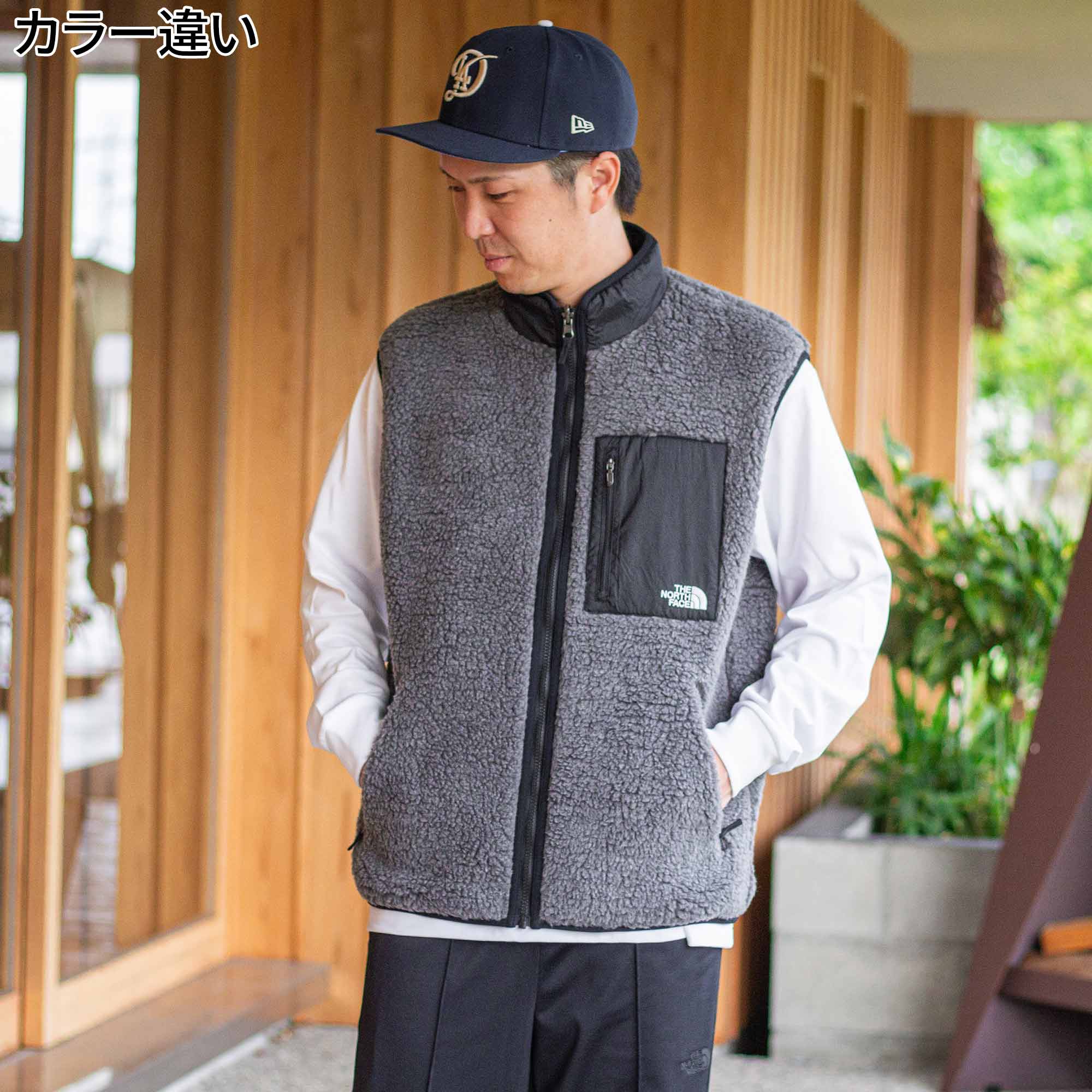リバーシブルエクストリームパイルベスト RVSBL EXRM PILEVST メンズ