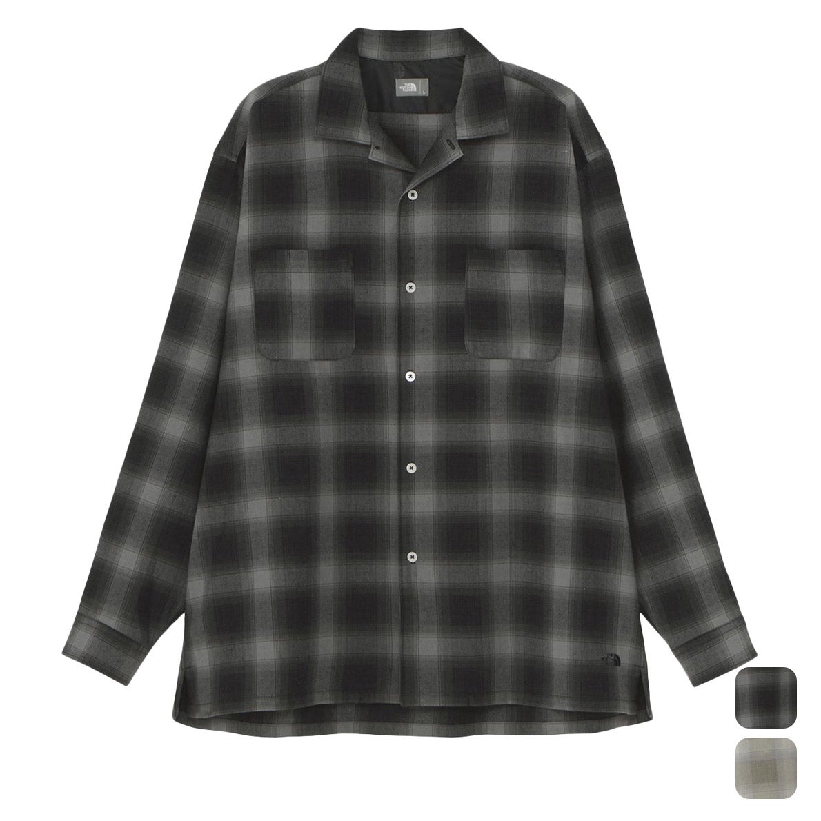 KNOCKAROUND 長袖 チェックシャツ Mサイズ　50s ロカビリー ロングスリーブウーリーチェックシャツ LS WOOLY CHECK SHT メンズ