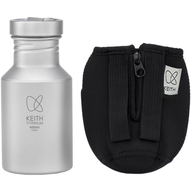 純チタンボトル 400ml 水筒 Ti3030 | YOCABITO スポーツ＆レジャー専門店