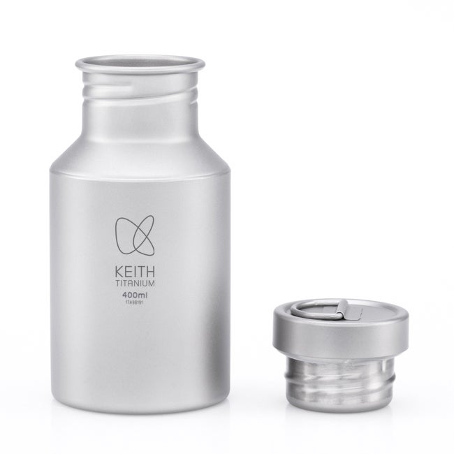 純チタンボトル 400ml 水筒 Ti3030 | YOCABITO スポーツ＆レジャー専門店