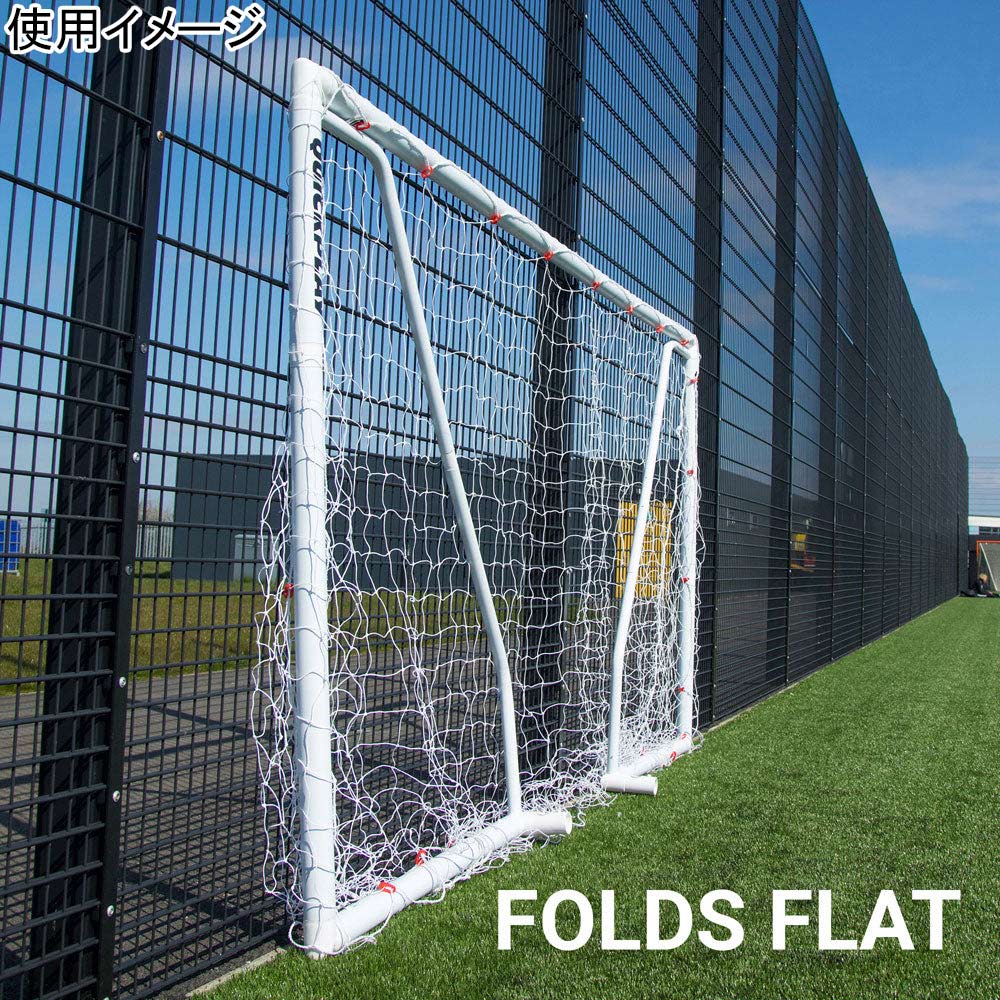 Q-FOLD MATCH サッカーゴール 3.6m×1.8m（12×6ft） 折り畳み式 試合用