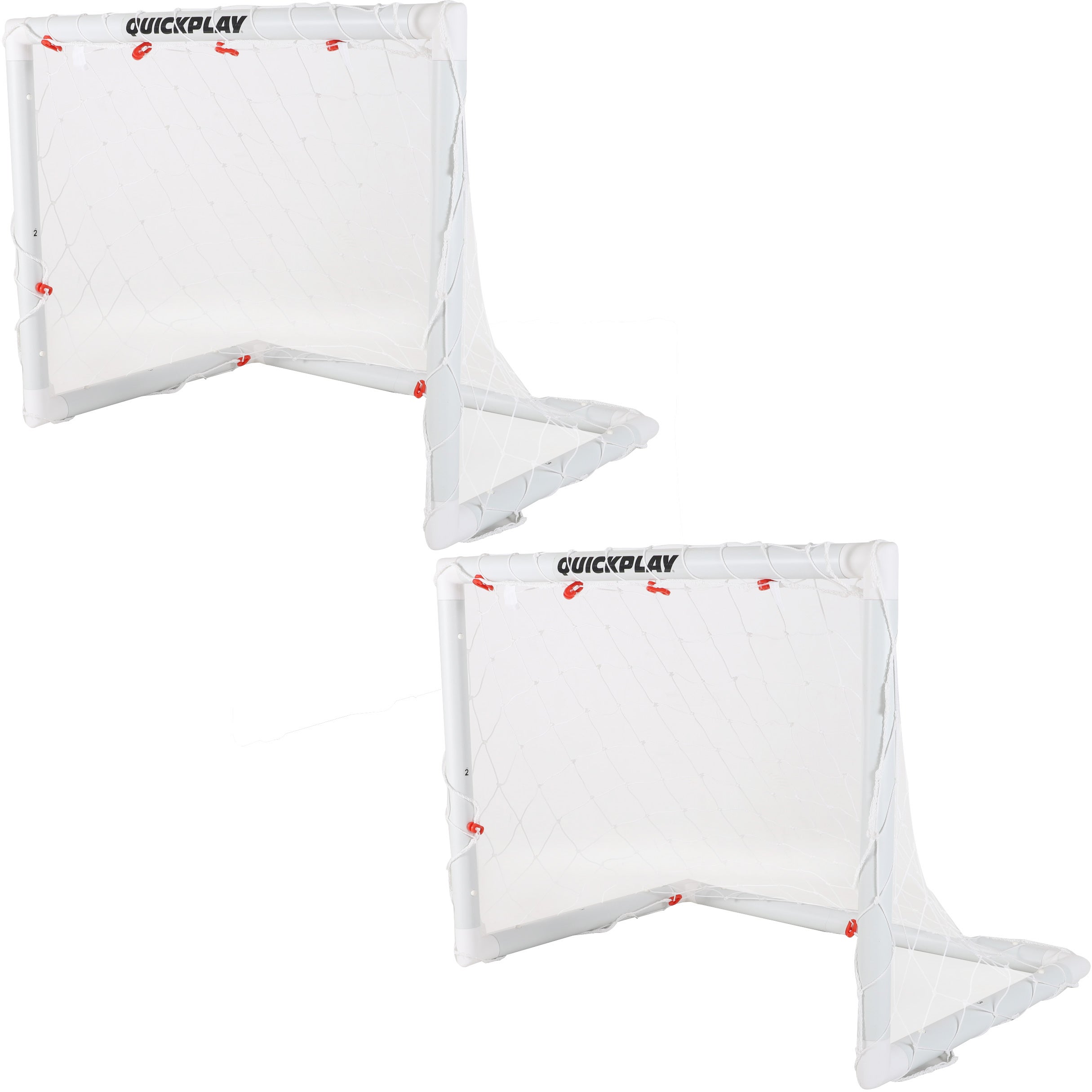 Q-FOLD MINI ミニサッカーゴール 91cm×76cm（3×2.5ft） 2台セット 練習