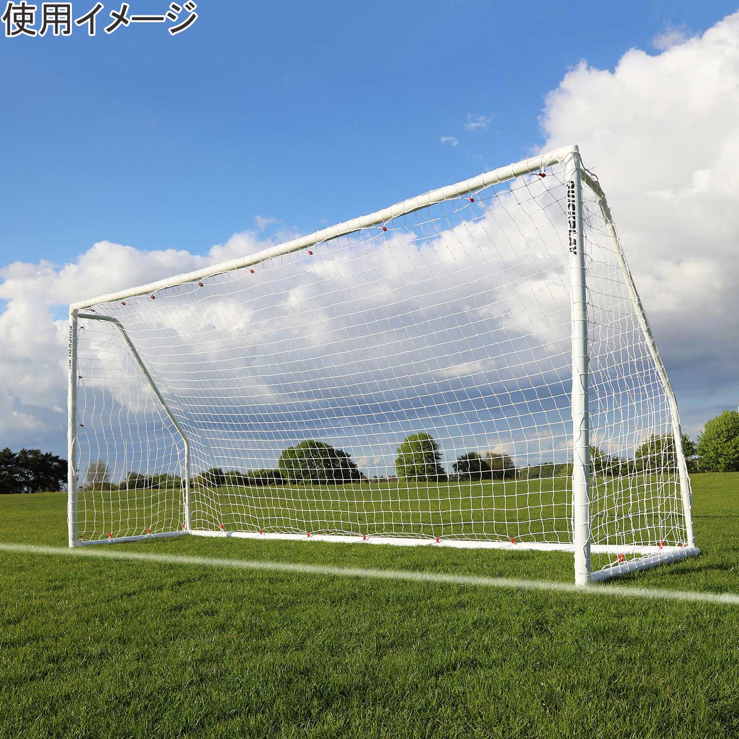 Q-FOLD MATCH 6x4 折りたたみサッカーゴール　×2 Q-FOLD MATCH 折り畳み式 サッカーゴール 少年サッカー8人制サイズ 4.9