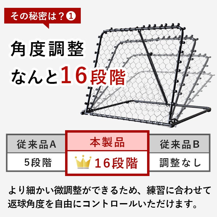 リバウンダー 100×90cm サッカー バスケ フットサル 室内 屋外