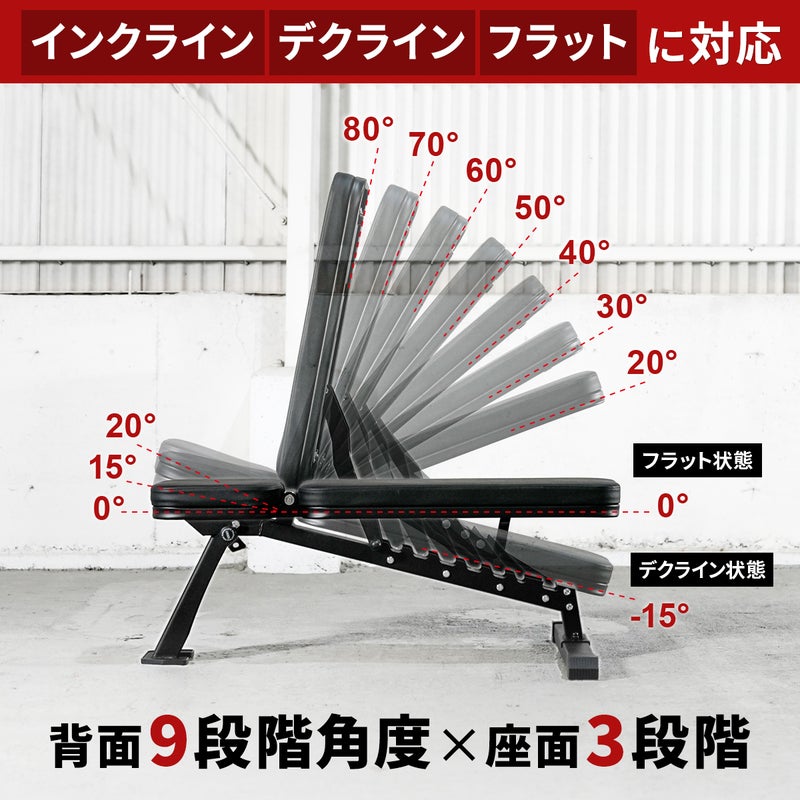 ☆予約受付中☆ マルチポジションベンチ コンパクト トレーニング マルチポジションベンチ（コンパクト）リーディングエッジ