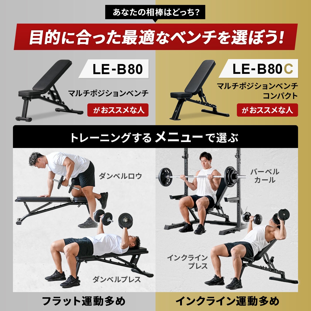 訳あり] マルチポジションベンチ コンパクト トレーニングベンチ
