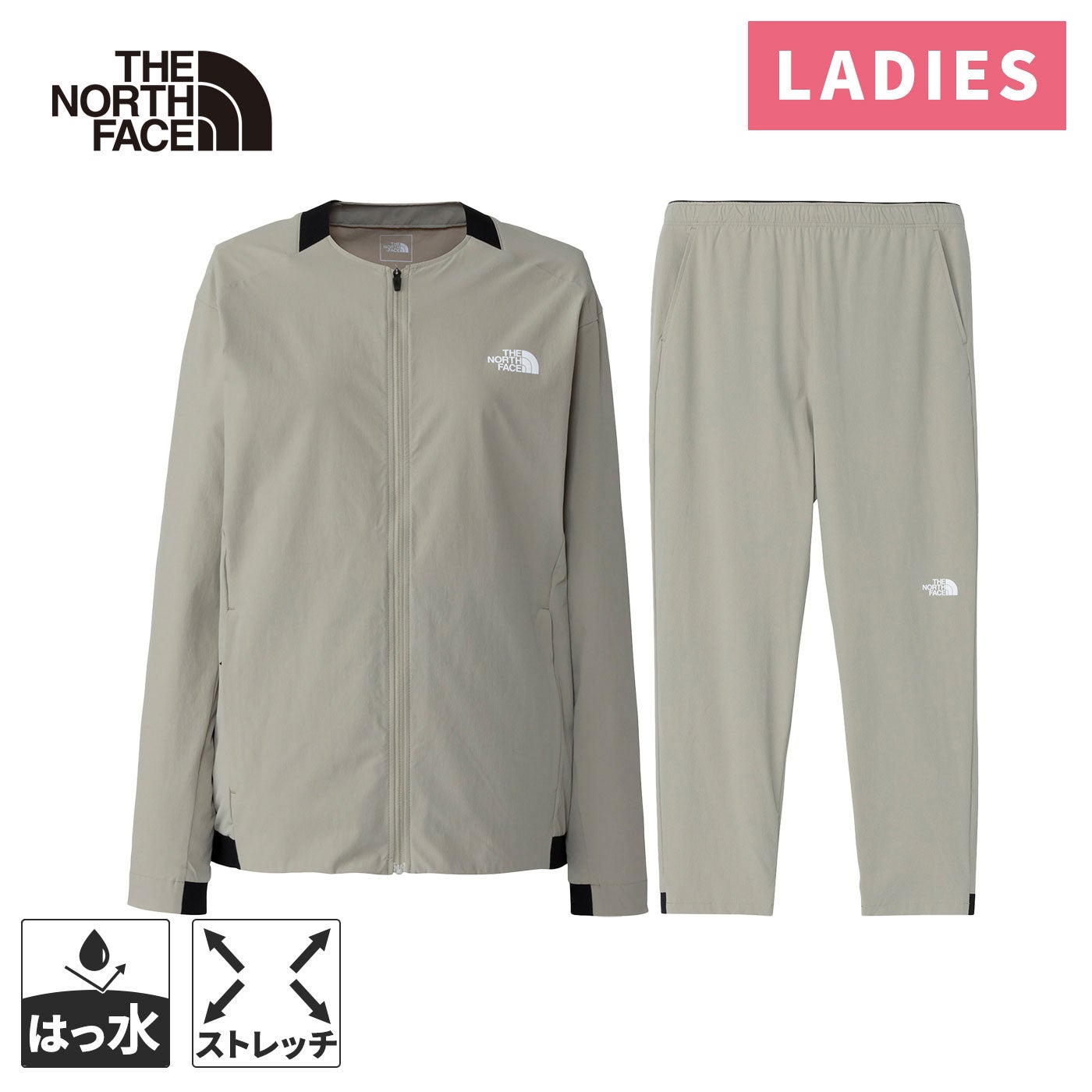 レディース フレキシブルラウンドネックジャケット NPW22582