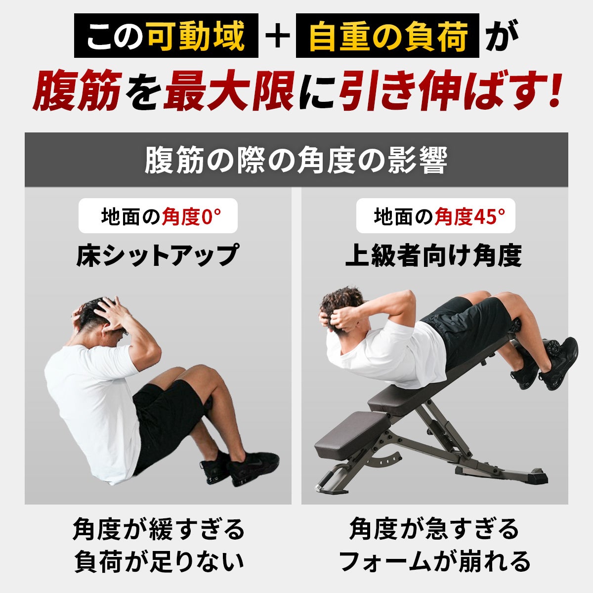 カーブベンチ トレーニングベンチ 折りたたみ 腹筋 背筋 ブラック LE