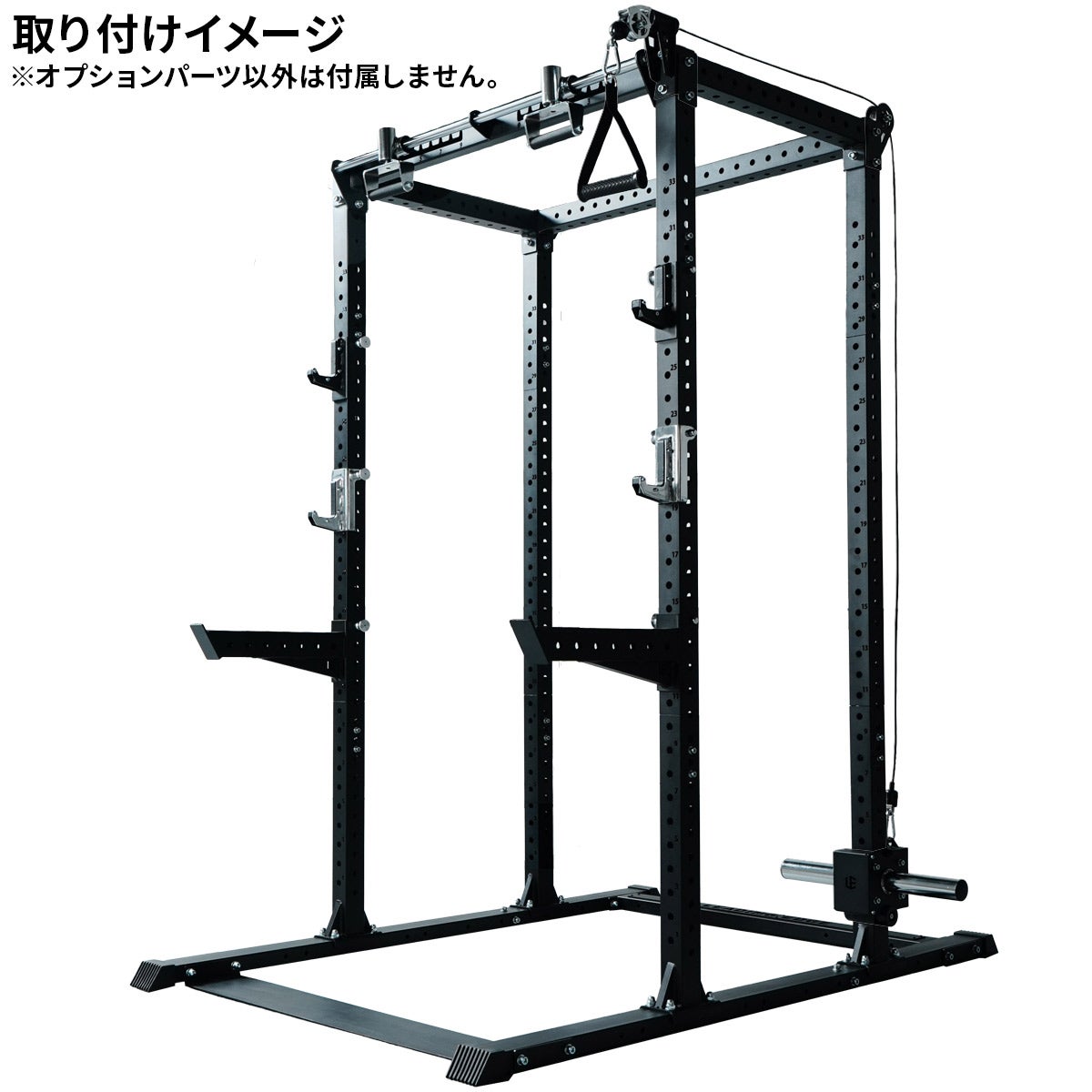カスタムラック専用 プーリーケーブルマシン オプション | YOCABITO