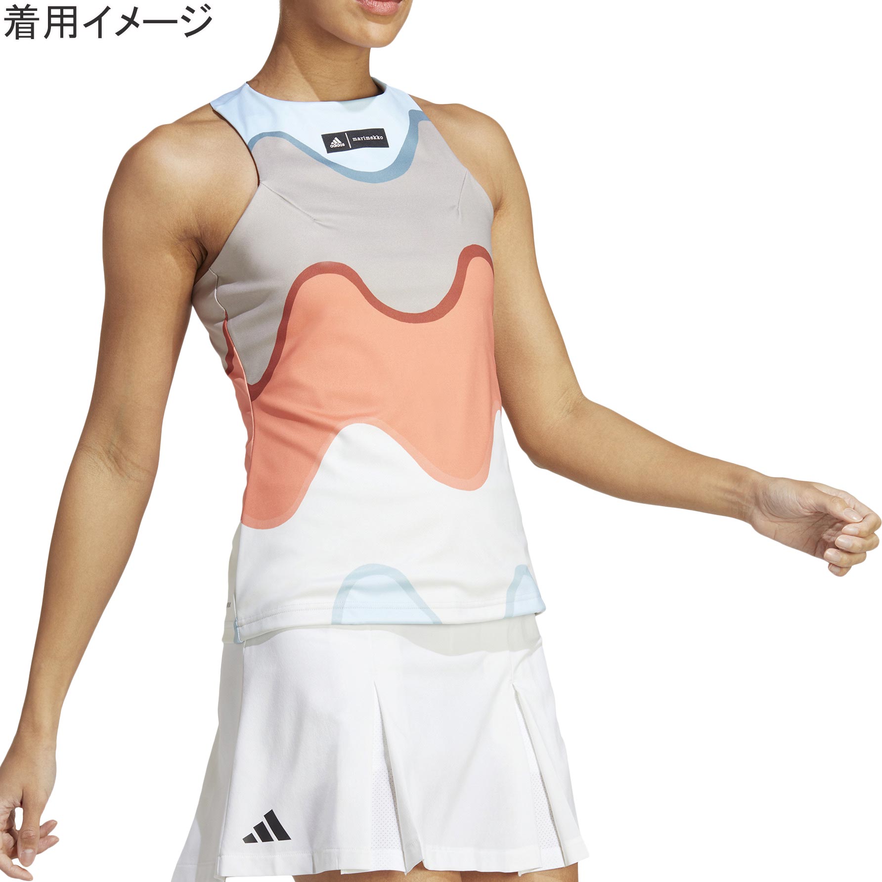 W テニス マリメッコ プレミアム タンクトップ レディース テニス