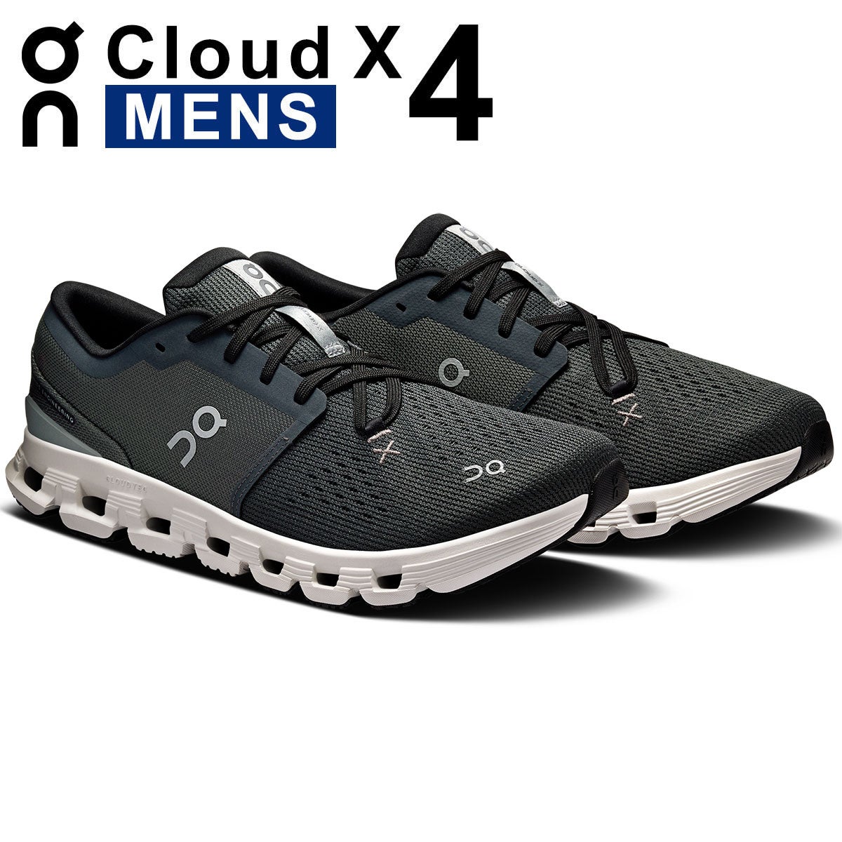 on cloud x4 オン スニーカー ワークアウト 24.5 ネイビー NEW Men's