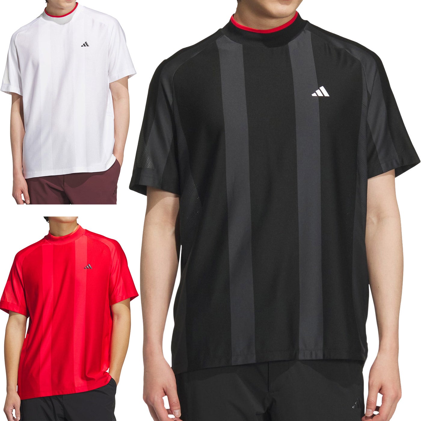 【新品M】adidas アディダスゴルフ シャツ＆パンツ＆バイザー　3点セット M_APP_400x300_c362d4a048.jpg