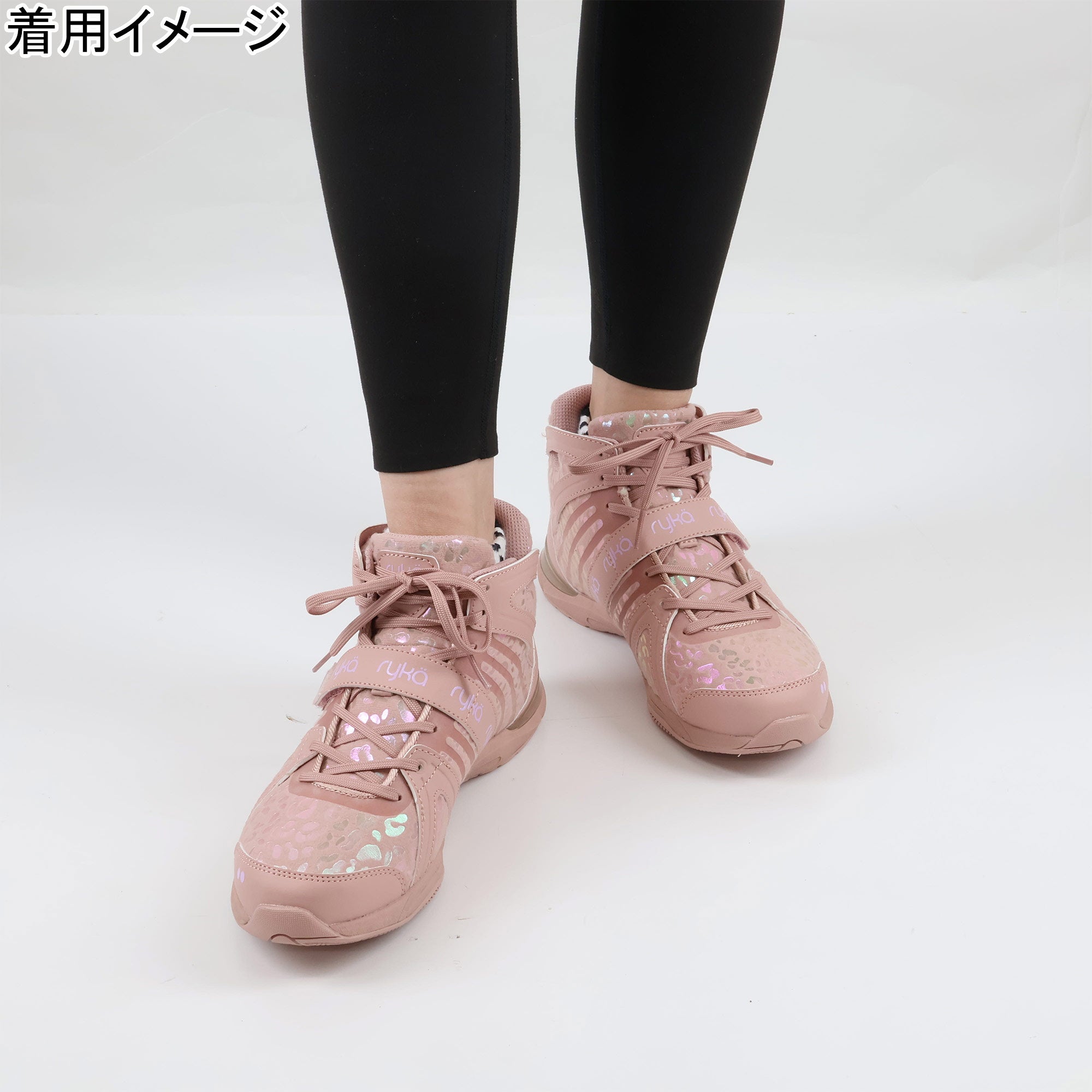 テナシティー TENACITY レディース ダンスシューズ ピンク/レオパード