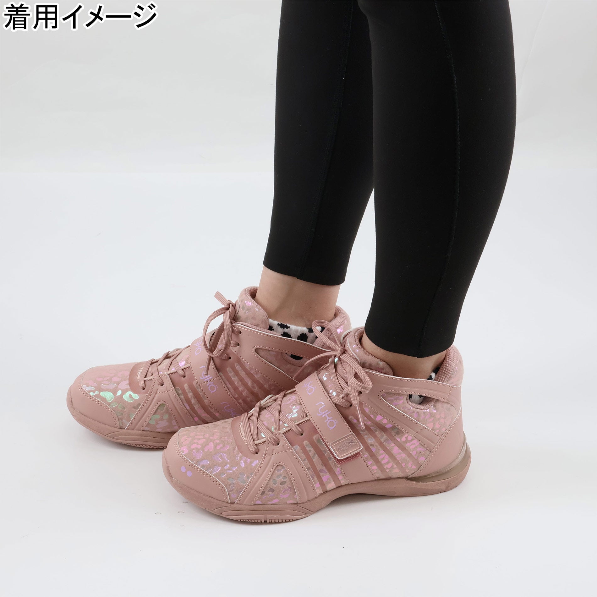 テナシティー TENACITY レディース ダンスシューズ ピンク/レオパード