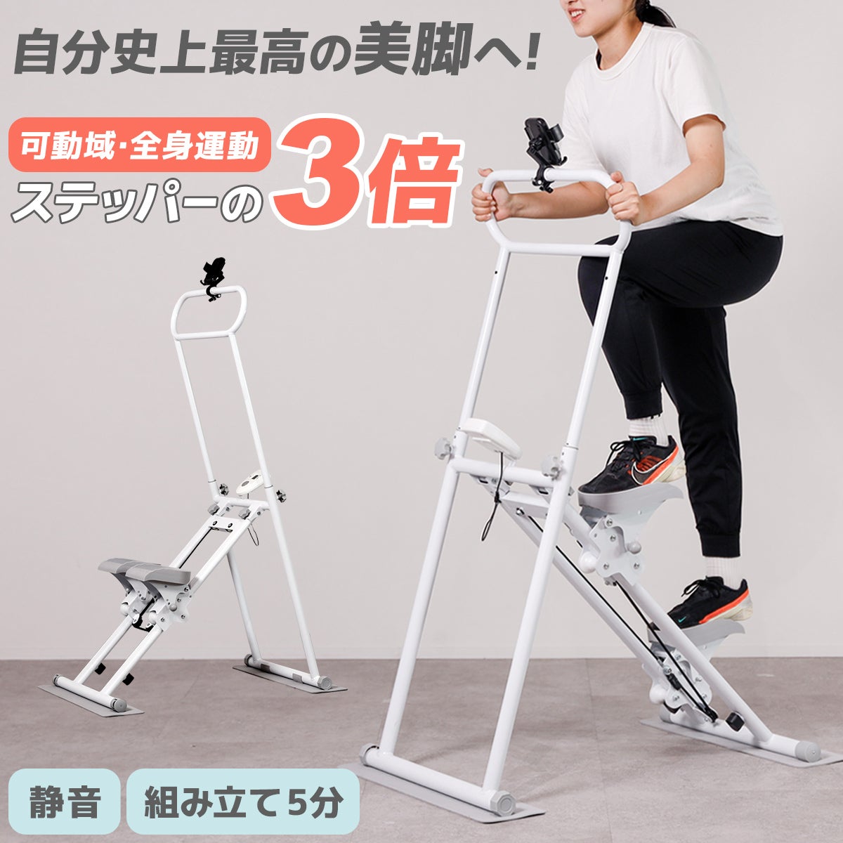 ステップクライマー STEP CLIMBER ステッパー ホワイト LT380