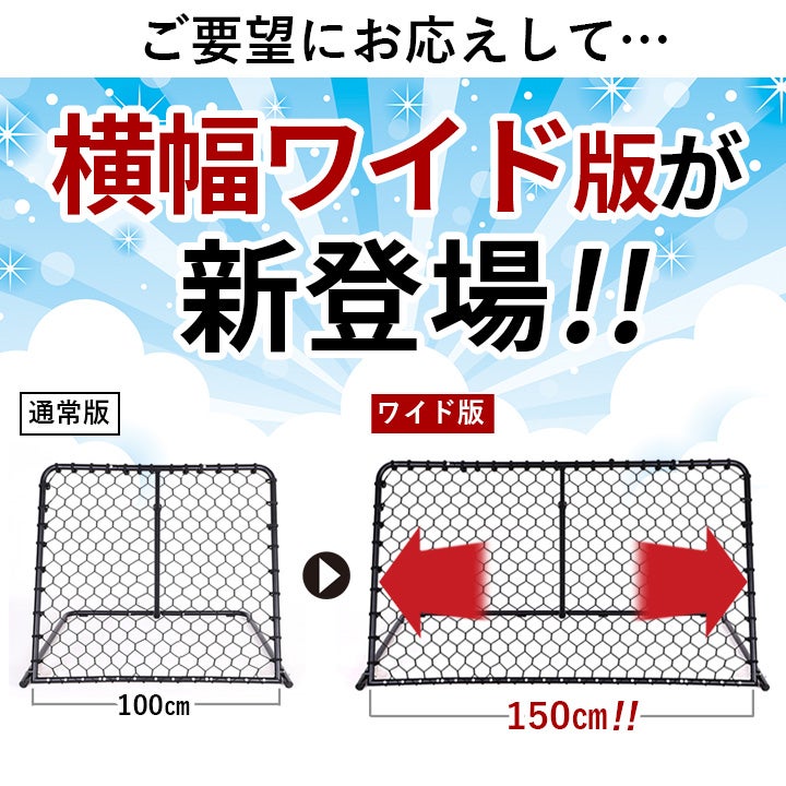WIDEリバウンダー 150×90cm バスケットボール 練習用品 LES-RBW