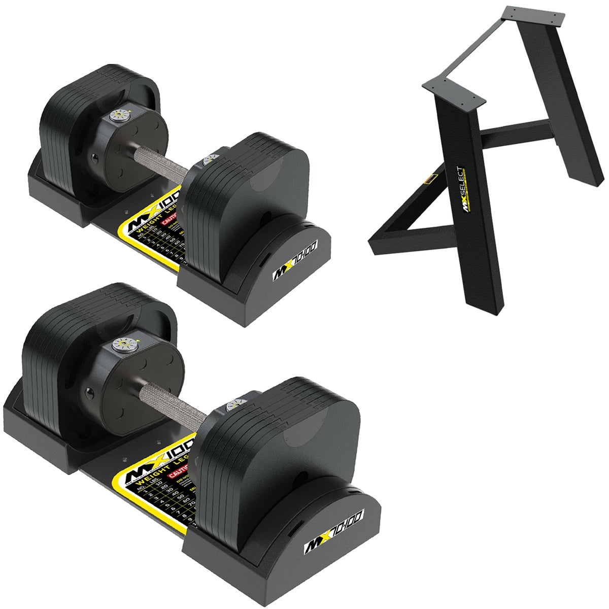 可変式ダンベル 32kg スチールハンドル 2個セット 【5.9kg～32.2kg