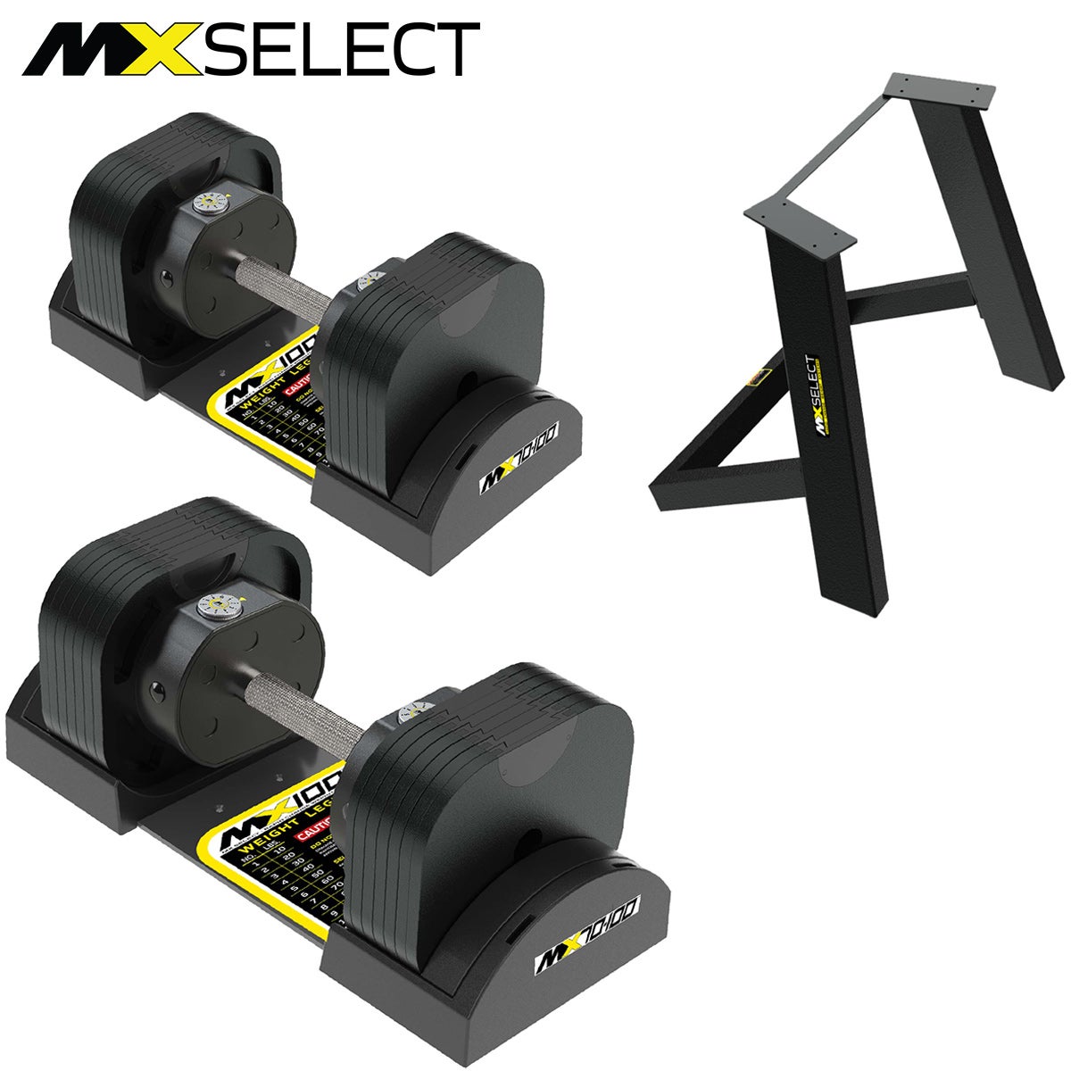 可変式ダンベル 32kg スチールハンドル 2個セット 【5.9kg～32.2kg