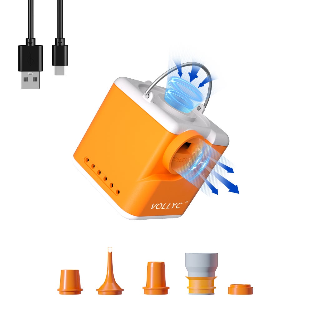 ※最終値下げムービングエアブロー ぶるぶるパンプキン ナノポンプ5 NANO PUMP 5 エアーポンプ オレンジ | YOCABITO スポーツ