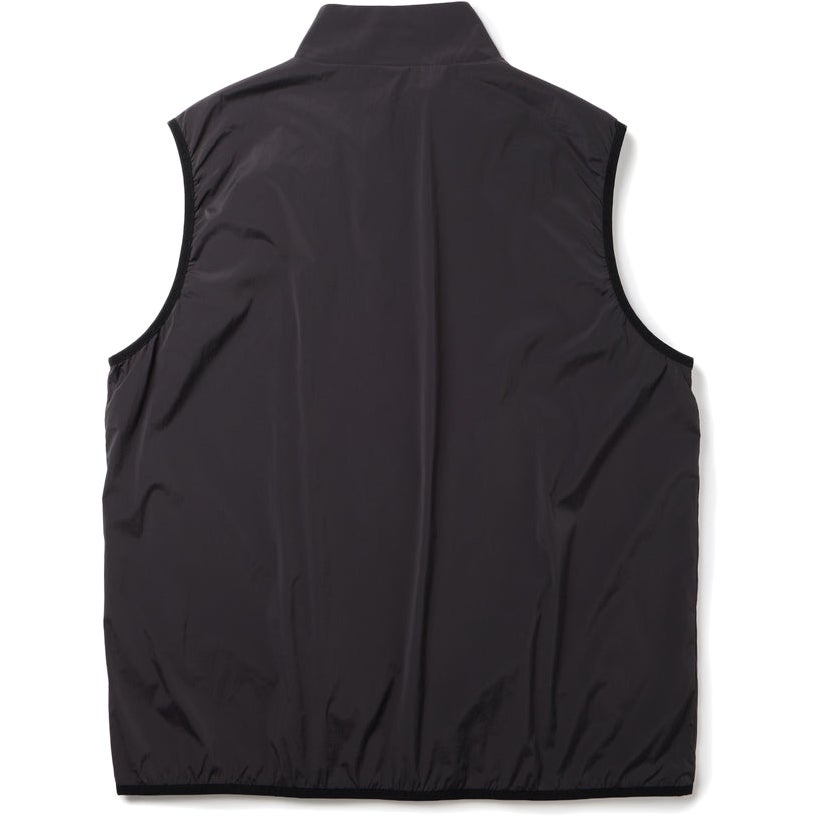 ウーブン ベスト フルジップベスト GF WOVEN FULL ZIP VEST OL NE BLK