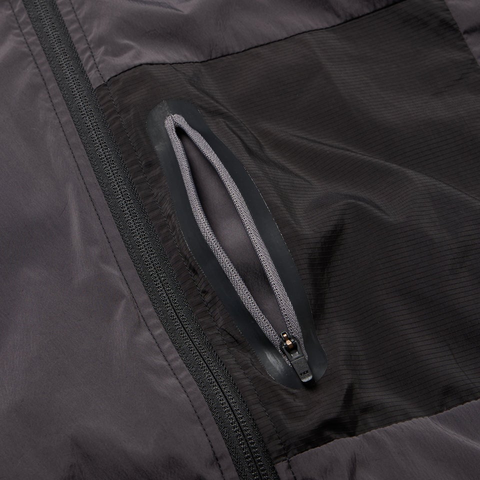 ウーブン ベスト フルジップベスト GF WOVEN FULL ZIP VEST OL NE BLK