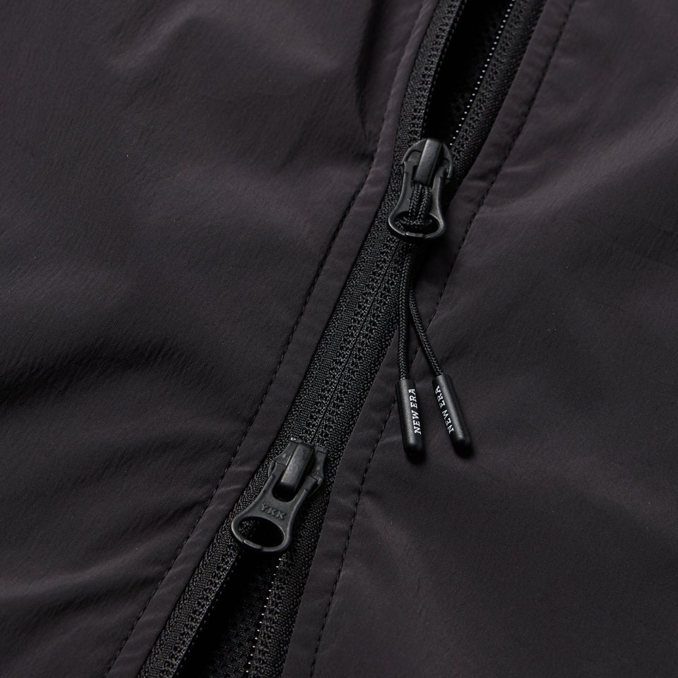 ウーブン ベスト フルジップベスト GF WOVEN FULL ZIP VEST OL NE BLK