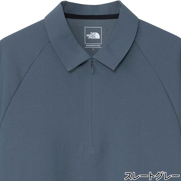 トランクルショートスリーブジップポロシャツ Tranquil S/S Zip Polo