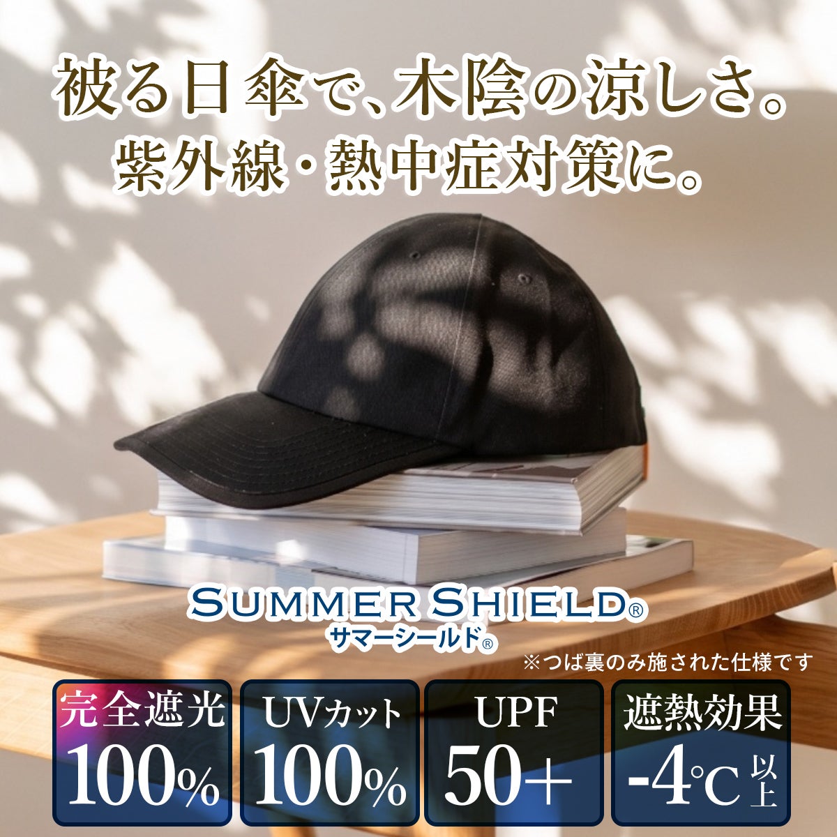 ☆大好評につき再入荷☆サマーシールド 遮光日傘キャップ 帽子