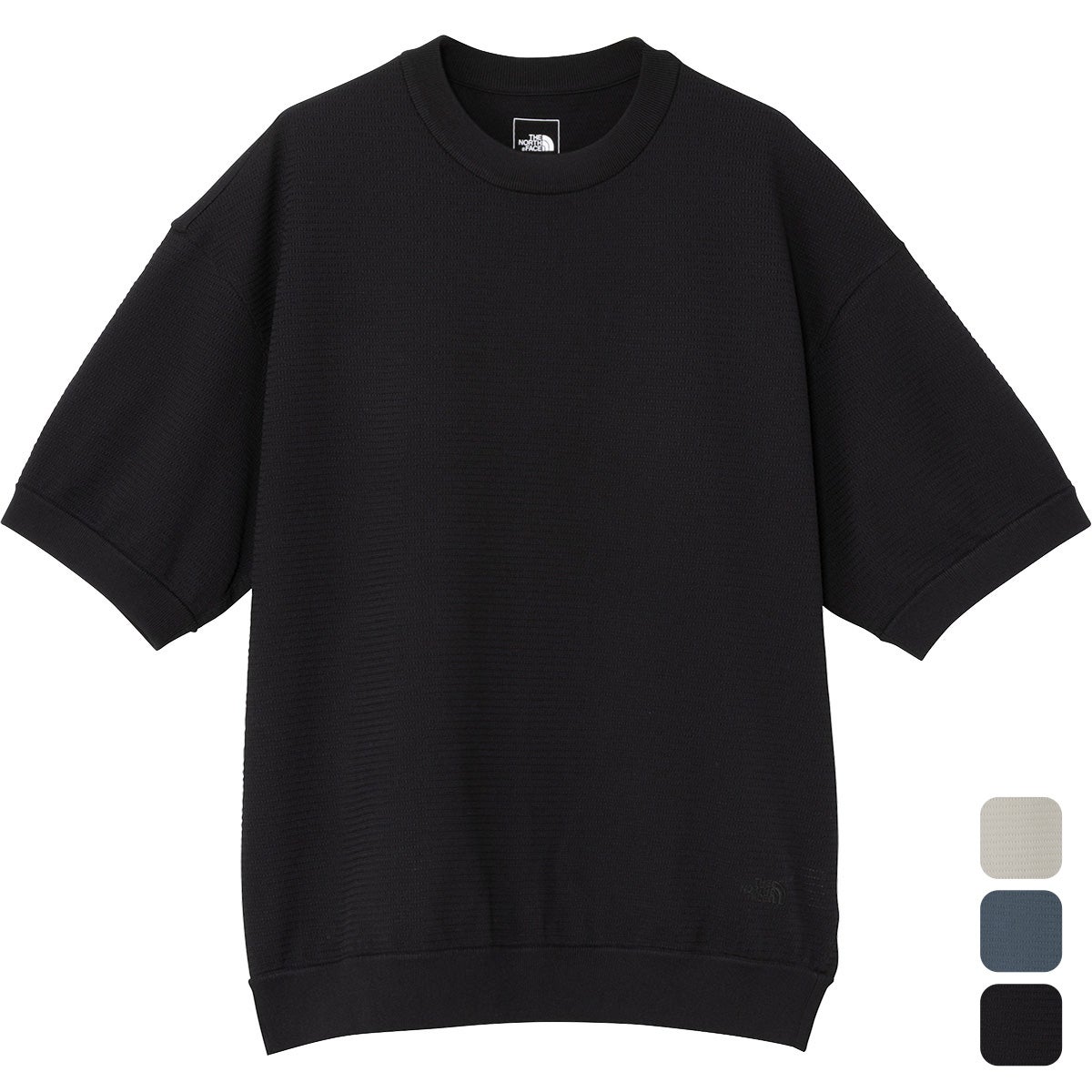 ショートスリーブリップルニットクルー S/S Ripple Knit Crew メンズ