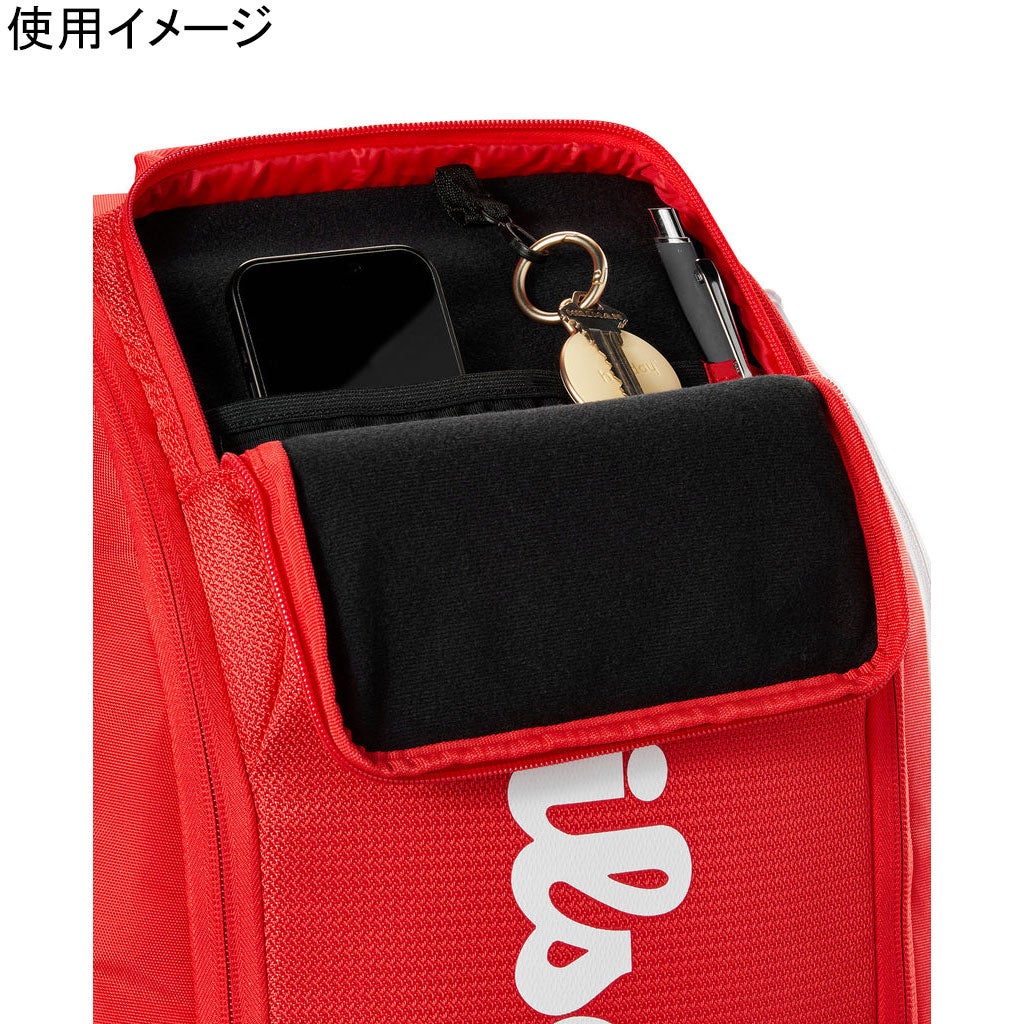 スーパーツアー ウィルソン レッド バックパック SUPER TOUR WILSON