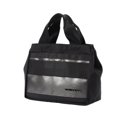 【新品】BRIEFING カートバッグ ブラック×アイボリー クラシックカートトート プレミアムカーボン CLASSIC CART TOTE