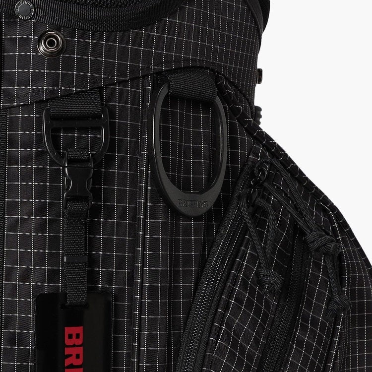 CR-7.5 メンズ ゴルフ キャディバッグ ブラック BRG261D25 BLACK