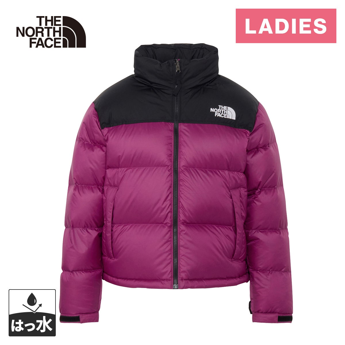 ショートヌプシジャケット Short Nuptse Jacket レディース ブラック