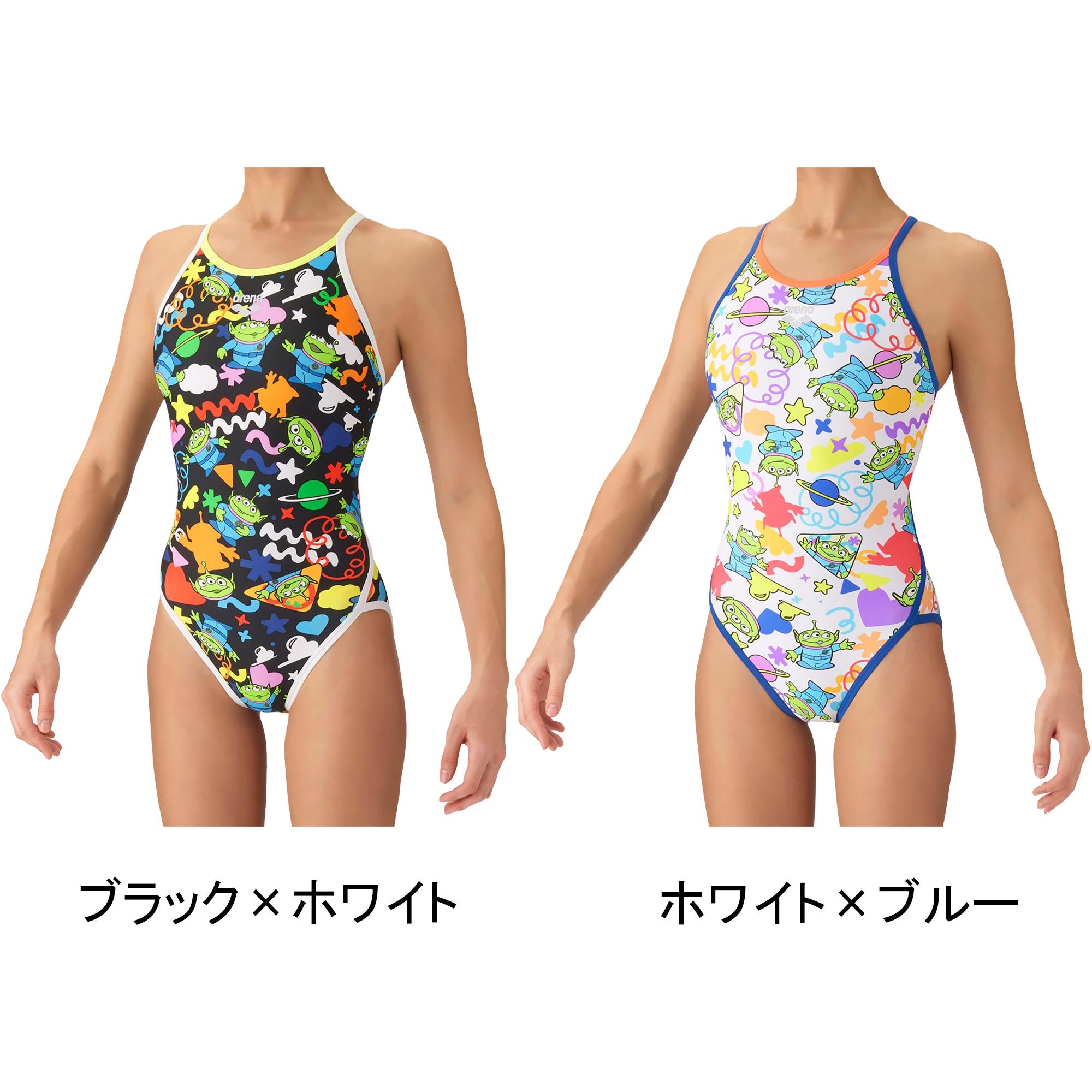 トレーニングワンピース オープンバック レディース 競泳水着