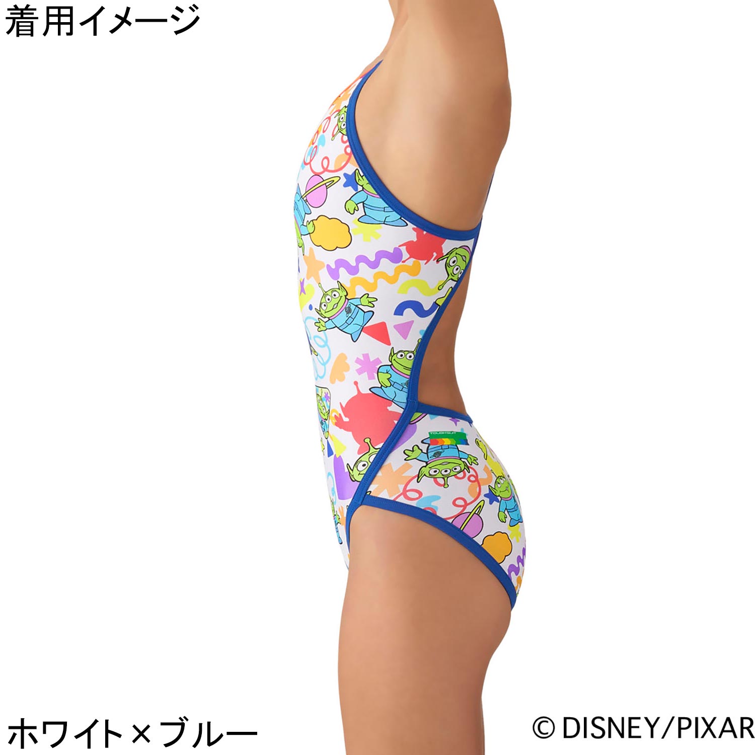 トレーニングワンピース オープンバック レディース 競泳水着