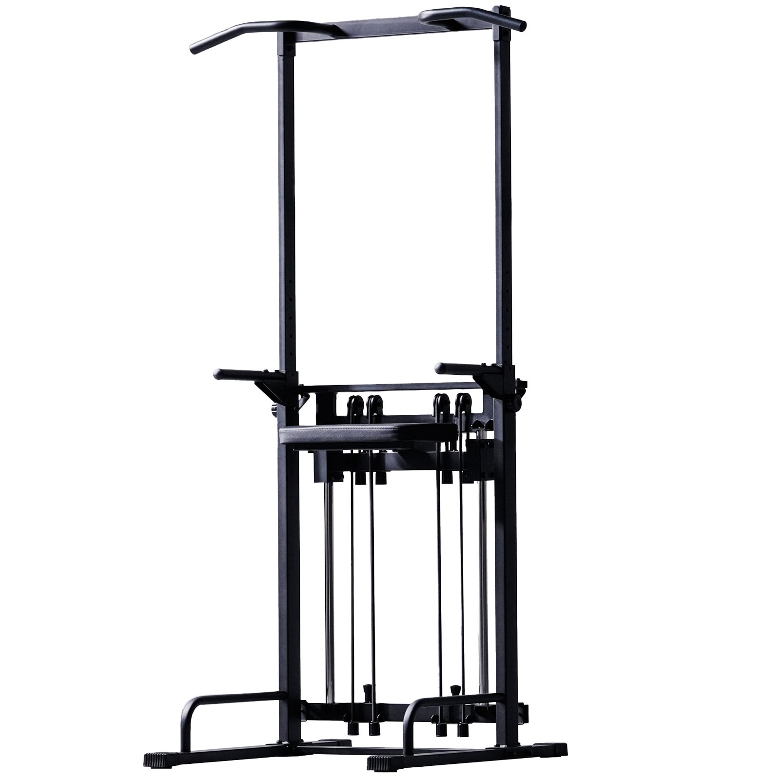 ☆予約受付中☆ アシスト付チンニングスタンド 懸垂器具 ブラック LE
